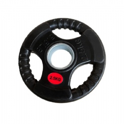 Rubber Coated Barbell Plate